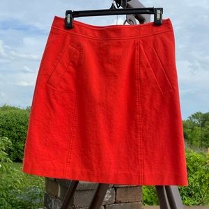 Ann Taylor Skirt in Red
